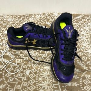 Under Armour Spine Venom Baltimore Ravens Purple